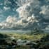 design fantasy background and landscape