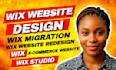 wix website landing page,wix website development, wix website design, wix design