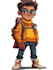 do 2d characters design, 2d cartoon 2d game character design