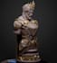 do 3d mythological chess set,3d gothic head bust, iconic figurines,3d board game