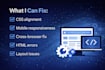 fix HTML CSS bugs and responsive issues on your website