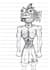 handraw and sketching cartooned character, object