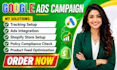 create and setup a shopify store with approved gmc and google ads