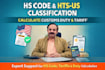 provide hs,hts code, custom duty, tariff calculation service