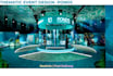 create realistic 3d event stage and expo booth design