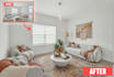 do create realistic virtual staging work for your listing images