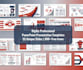 create custom powerpoint presentation template, canva slides,powerpoint redesign