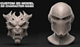 do 3d mask 3d helmet cosplay helmet mask model custom 3d mask helmet