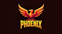 make eye catching phoenix bird logo in my style