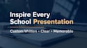 craft clear and engaging school speeches