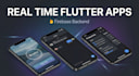 build a real time flutter app with firebase