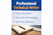 write clear and professional technical content and documentation