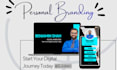 create, set up, and optimize social media and linktree profiles with branding