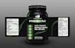 design premium supplement product label and packaging