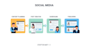 manage your social media monthly