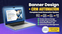 design conversion optimized banners with ab testing and CRM integration