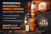 create corporate branding and visual identity guidelines