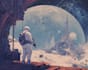 create visually stunning space and sci fi art illustrations