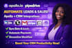 integrate apollo with pipedrive linkedin ads typeform gmail stripe notion make