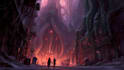do sci fi horror and fantasy scene concept art illustrations