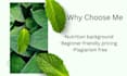 write nutrition and health content writing