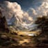 digitally paint fantasy landscape