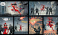 do webtoon illustration manhwa style comic book graphic novel anime manga artist