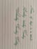 write english cursive handwriting notes and calligraphy