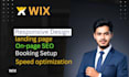 design or redesign a modern responsive wix or webflow website