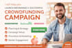 create, launch, and promote your crowdfunding campaign