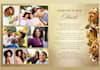 design funeral program, obituary flyer and memorial booklet