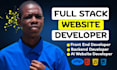 be full stack developer, front end web developer, full stack website development