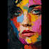 create a digital abstract art illustration