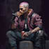 draw cyberpunk character art