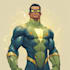 make drawing of super hero character