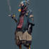 design cyberpunk character art