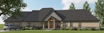 make custom 3d house models and exterior renderings