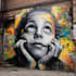 make mural design, graffiti and wallpaper illustration
