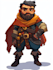 design 2d game character and sprite animations