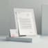 design professional business card and editable letterhead