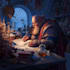 draw a awesome fantasy illustration