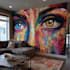 make mural design, graffiti and wallpaper illustration