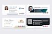 create a custom HTML email signature with clickable links for your contacts