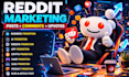 do reddit trend post website promote ai app saas management