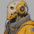 sci fi character illustration or sci fi character
