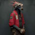 sci fi character illustration or sci fi character