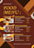 create design like business flyers, CV, restaurant menus