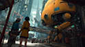 design sci fi mecha and robot concept art