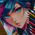 draw an amazing anime style art