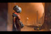 design original sci fi city concept art futuristic